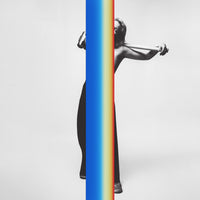 the album cover for Sylvan Esso - Ow [Black]