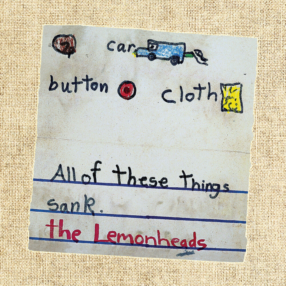 the album cover for Lemonheads - Car Button Cloth - 30th Anniversary Edition
