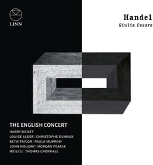 the album cover for English Concert - Handel: Giulio Cesare