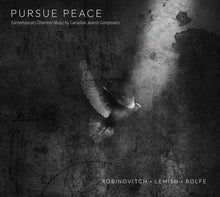 the album cover for Amy Hillis - Pursue Peace -Contemporary Chamber Music Canadian
