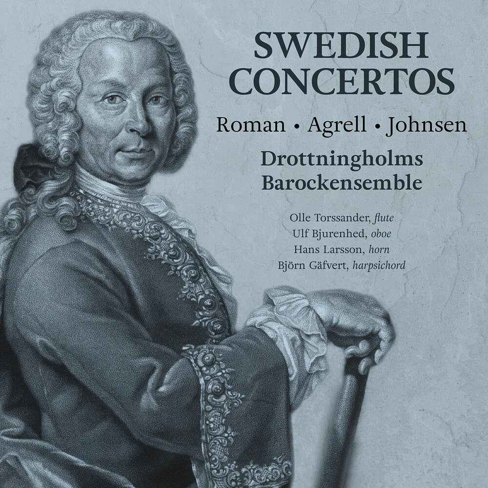the album cover for Drottningholms Barockensemble - Swedish Concertos