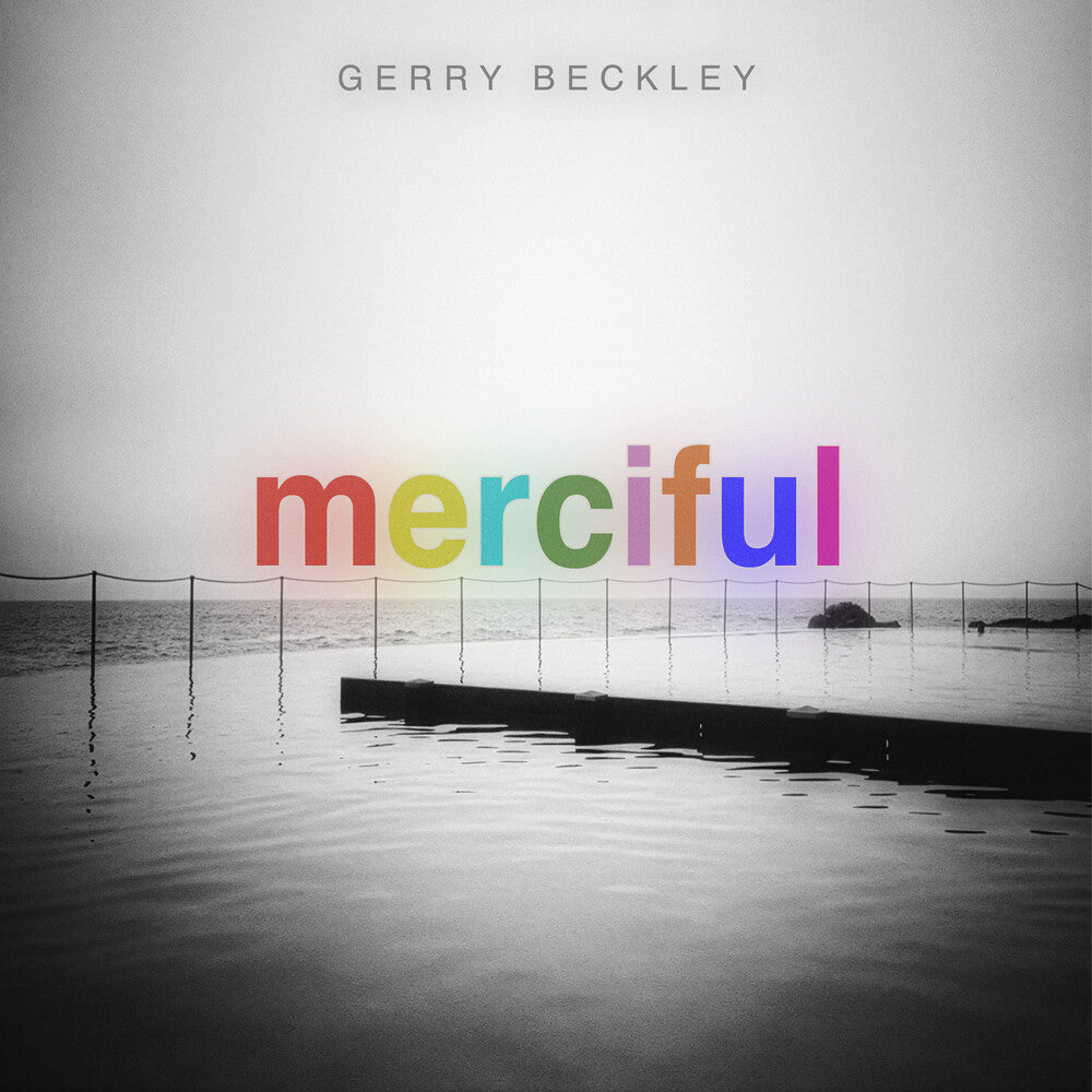 the album cover for Gerry Beckley - Merciful [Blood Moon]