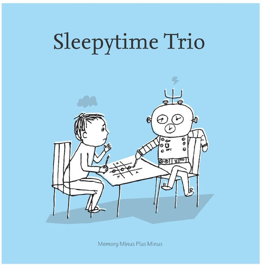 the album cover for Sleepytime Trio - Memory Minus Plus Minus - Clear Vinyl [Clear Vinyl]