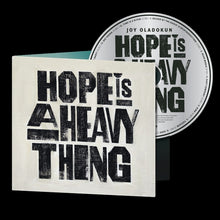 the album cover for Joy Oladokun - Hope Is A Heavy Thing