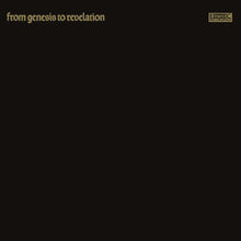 the album cover for Genesis - From Genesis To Revelation - Cd + Blu-Ray Box Set