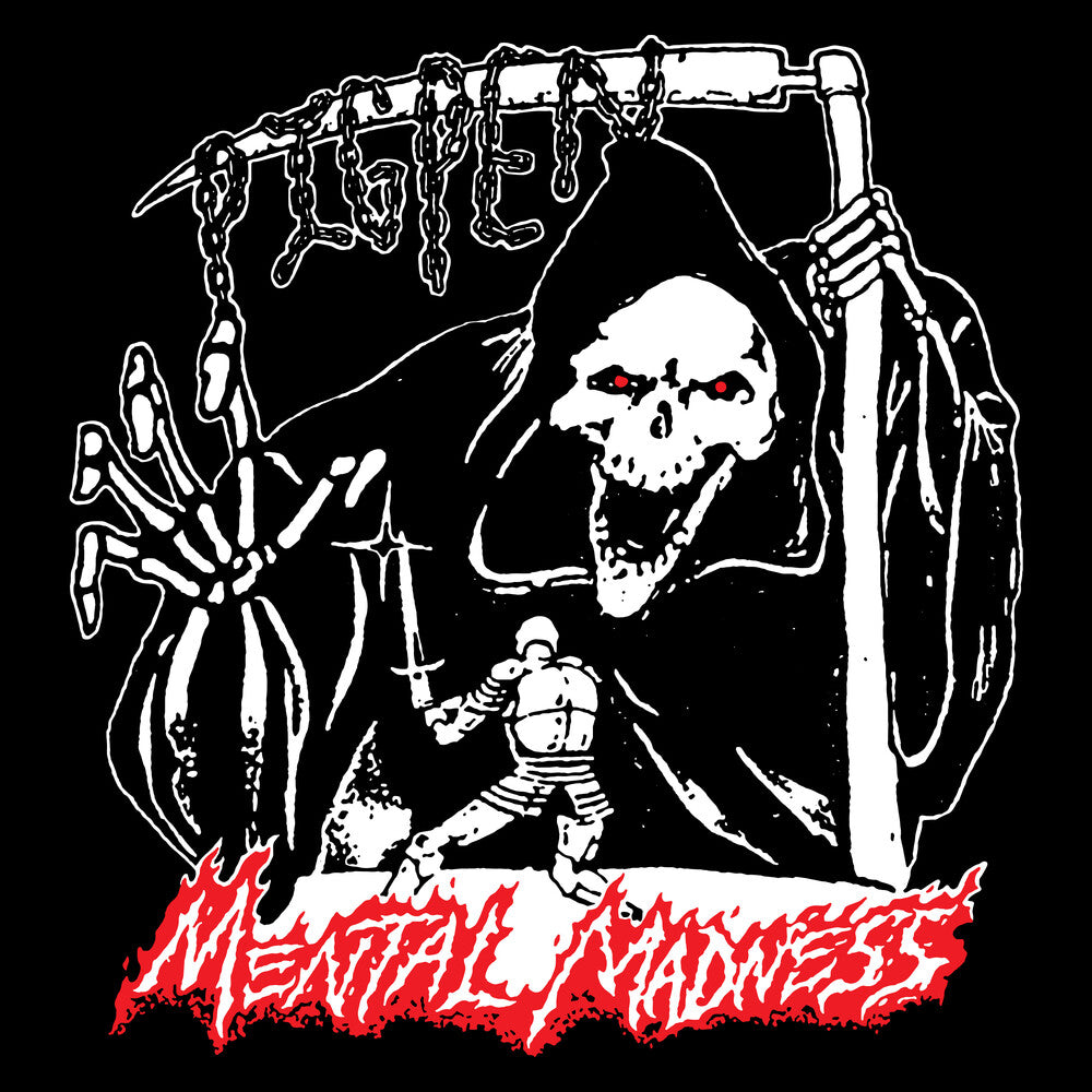 the album cover for Pig Pen - Mental Madness [Colored Vinyl] (Red) (Can)