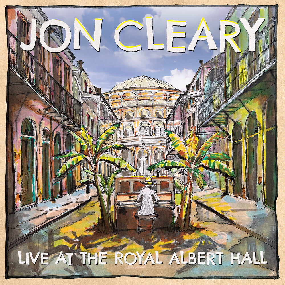 the album cover for Jon Cleary - Live At The Royal Albert Hall