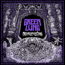the album cover for Green Lung - Necropolitan (Jewl)