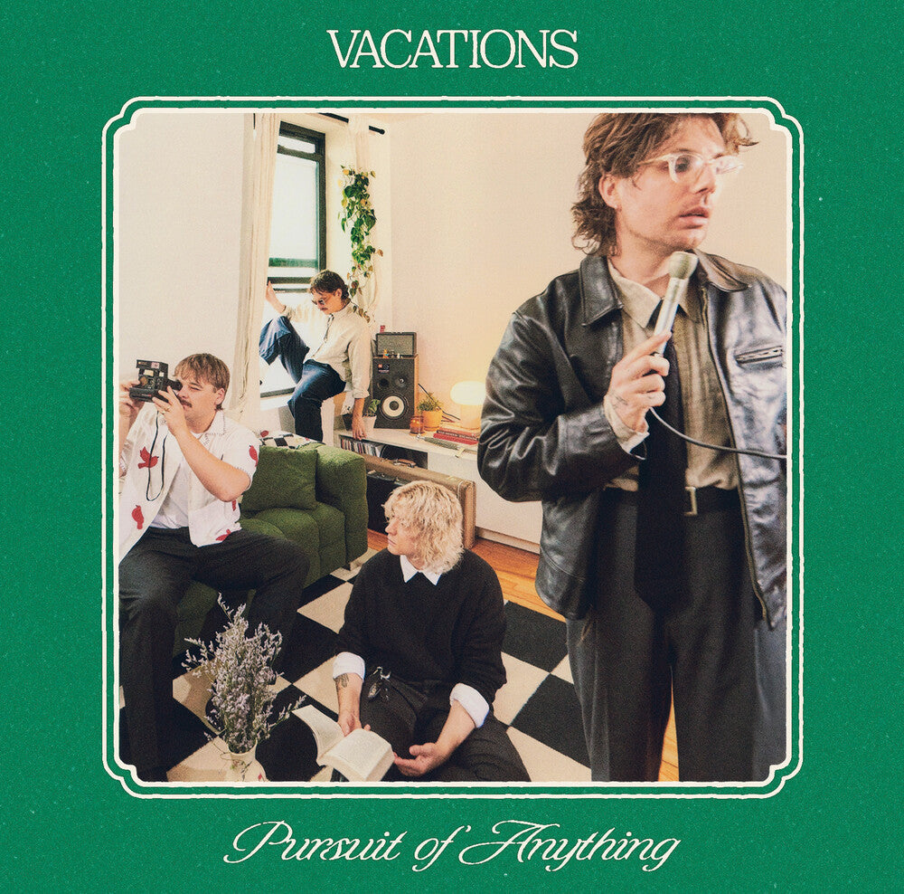 the album cover for Vacations - Pursuit Of Anything (Mod) (Eco)