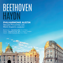 the album cover for Philharmonie Austin - Beethoven & Haydn: Philharmonie Austin