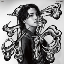 the album cover for JO1 - ANIMAL [Member Solo Jacket Ver Takumi]