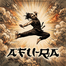 the album cover for Afu-Ra - Whirlwind Thru Cities b/w D&D Soundclash