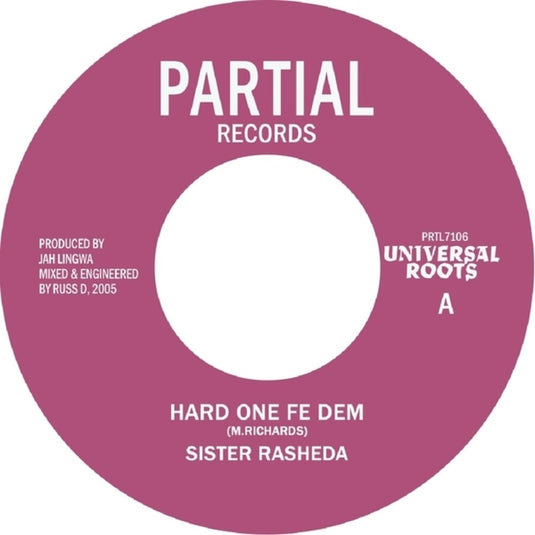 the album cover for Sister Rasheda - Hard One Fe Dem' (Ep)