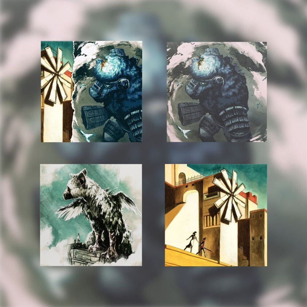 the album cover for Various Artists - Team Ico Trilogy (ost Bundle/5lp)