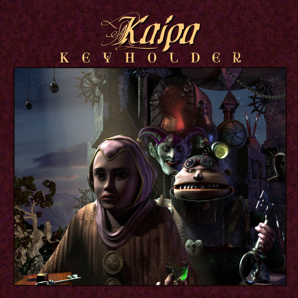 the album cover for Kaipa - Keyholder [Colored Vinyl] (Red) (Slv)