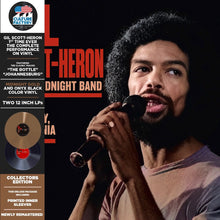 the album cover for Scott-Gil Heron  & The Midnight Band - Live At Berkeley '78 - Black/Gold (Blk) [Colored Vinyl]