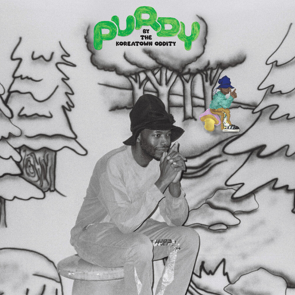 the album cover for Koreatown Oddity - Purdy - Lavender Eco Haze [Colored Vinyl] (Eco)