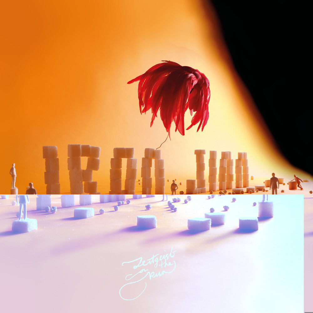 the album cover for Iron Jinn - Zeitgeist On The Run