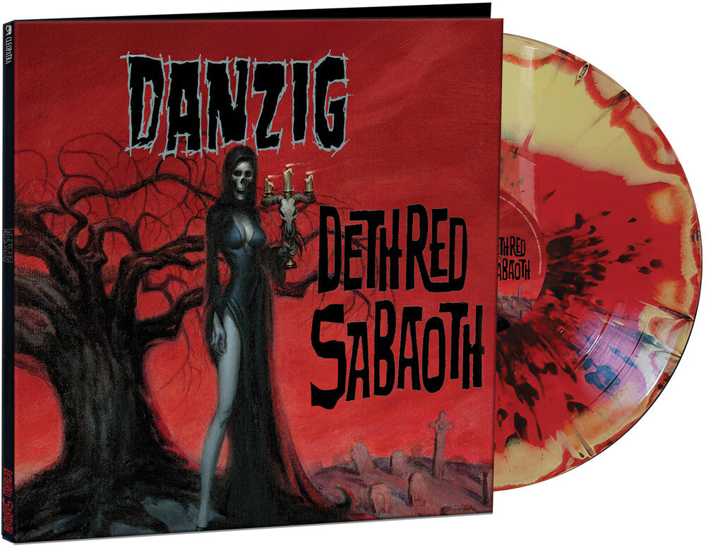 the album cover for Danzig - Deth Red Sabaoth [Black/Red/Yellow Haze/Splatter]