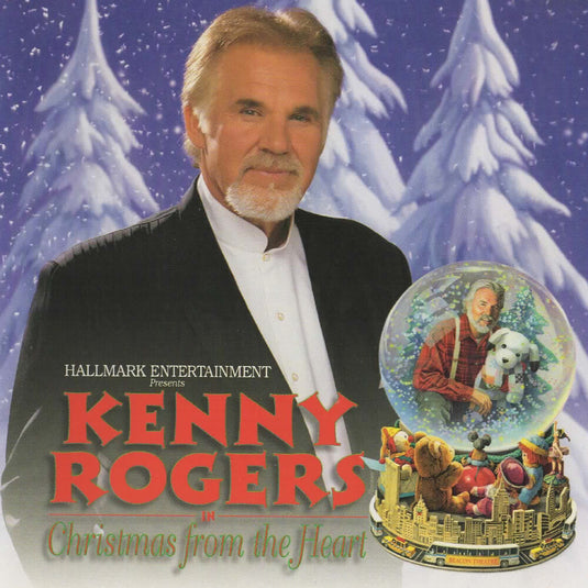 the album cover for Kenny Rogers - Christmas From The Heart [Colored Vinyl] [Limited Edition] (Wht)