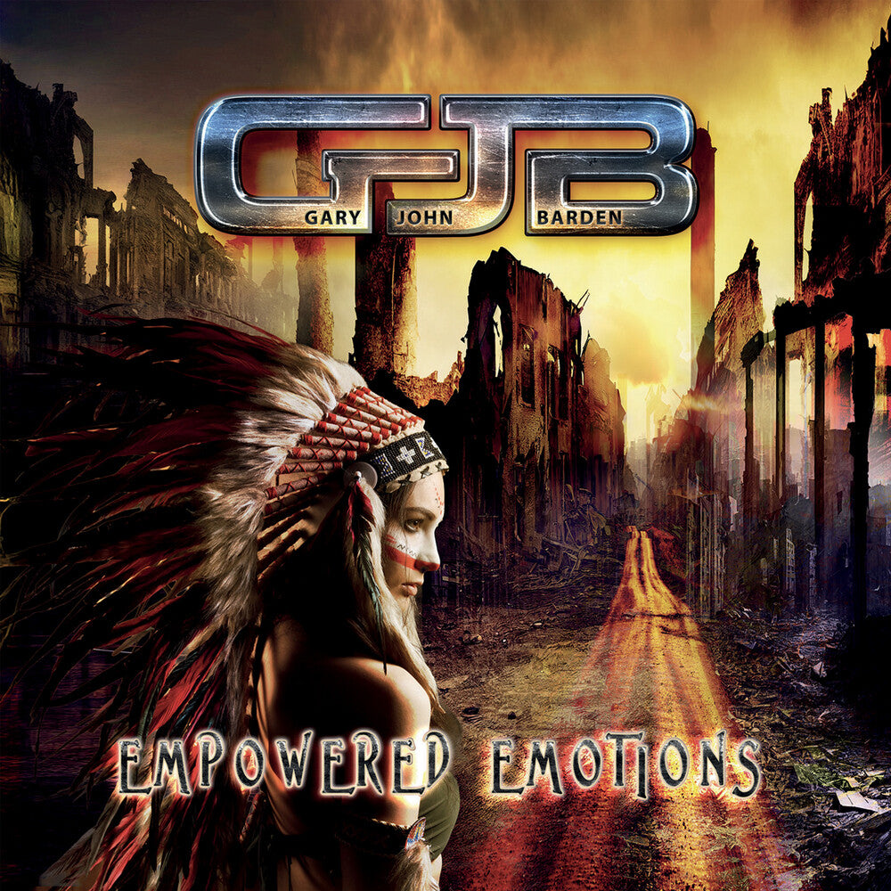 the album cover for Gary Barden  John - Empowered Emotions
