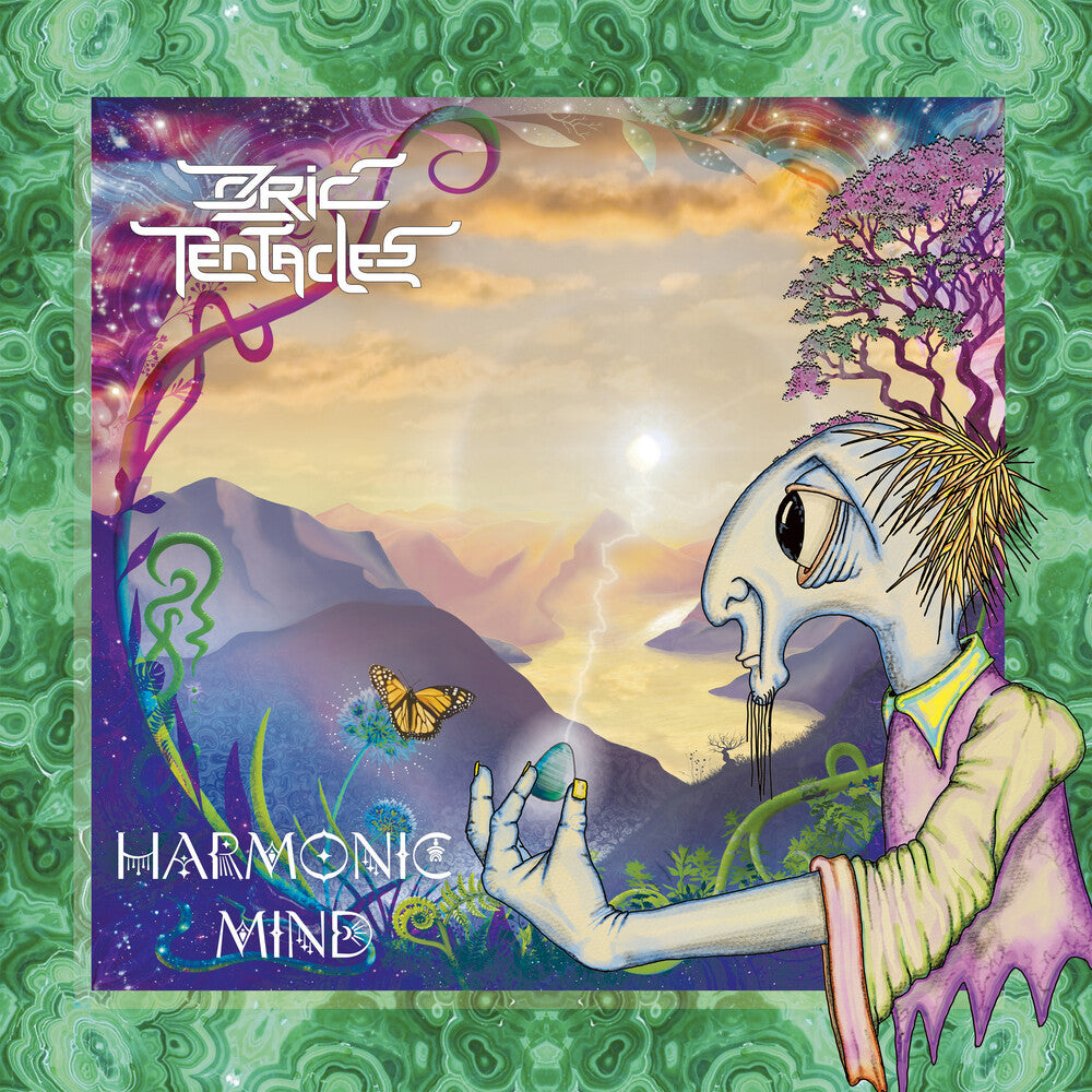 the album cover for Ozric Tentacles - Harmonic Mind