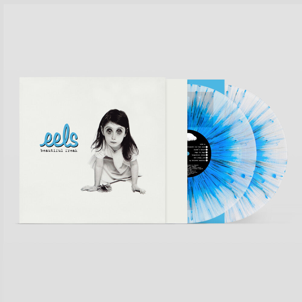 the album cover for Eels - Beautiful Freak - Clear/Blue/Black (Blk) (Blue)
