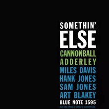 the album cover for Cannonball Adderley - Somethin Else (Blue Note Essentials Series)