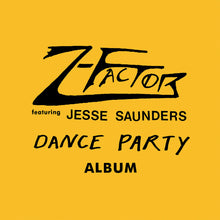 the album cover for Z-Factor - Dance Party Album - Yellow [Colored Vinyl] (Ylw)
