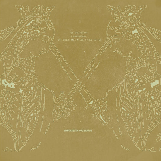 the album cover for Manchester Orchestra - You Brainstorm, I Brainstorm [Colored Vinyl] (Aniv) [Reissue]