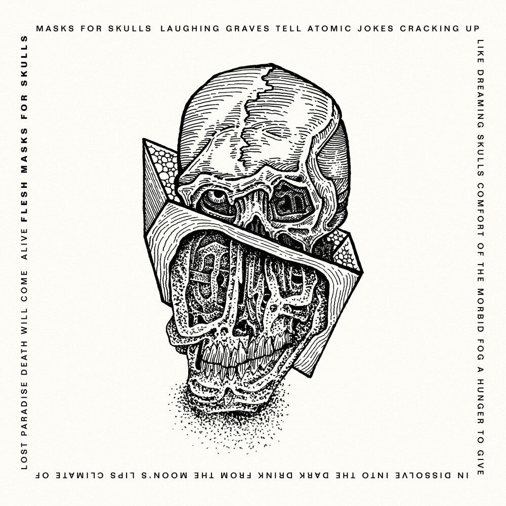 the album cover for Scorpion Milk - Flesh Masks For Skulls