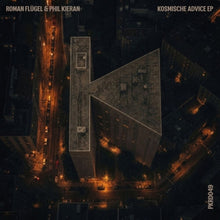 the album cover for Roman Flugel  / Kieran,Phil - Kosmische Advice (Ep)