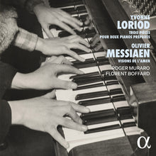 the album cover for Roger Muraro - Loriod & Messiaen