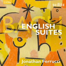 the album cover for Jonathan Ferrucci - Johann Sebastian Bach: English Suites