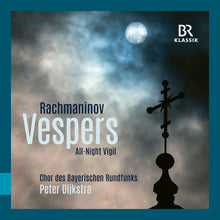 the album cover for Kerstin Rosenfeldt - Rachmaninoff: Vespers - All-Night Vigil