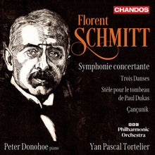 the album cover for Peter Donohoe - Schmitt: Orchestral Works