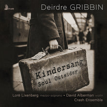 the album cover for Lore Lixenberg - Gribbin: Kindersang; Soul Outsider