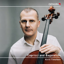 the album cover for Kirill Timofeev - Capricci & Bagatelles