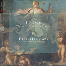 the album cover for Frederick Haas - J. S. Bach: Partitas Bwv 825 826 830