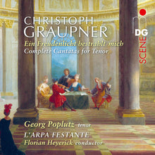 the album cover for Georg Poplutz - Graupner: Complete Cantatas For Tenor