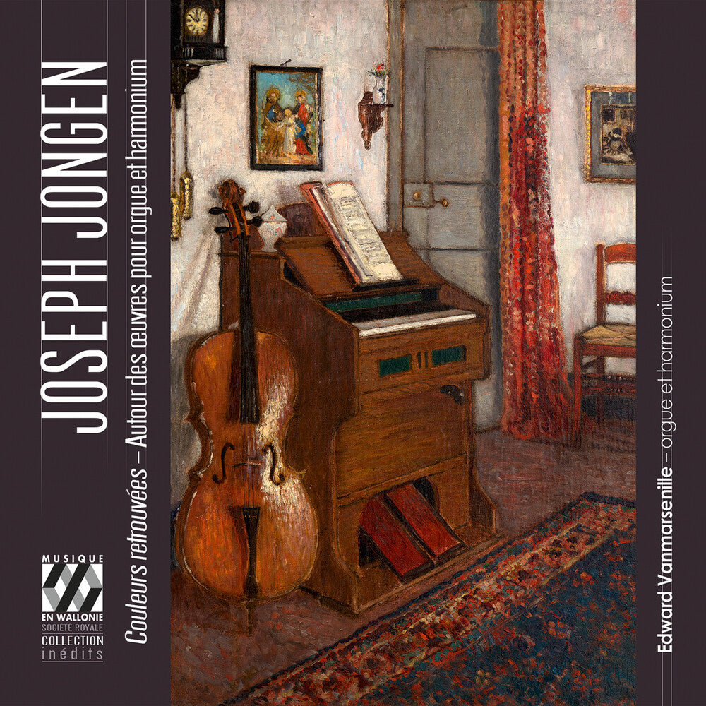 the album cover for Edward Vanmarsenille - Jongen: Couleurs Retrouvees - Autour Des Ouvres