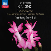 the album cover for Yvnfeng Bai  Tony - Sinding: Pno Works