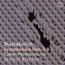 the album cover for Czech Philharmonic - Shostakovich: Syms Nos. 5 & 7