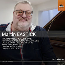the album cover for IAN HOBSON - Martin Eastick: Pno Music Vol. 1