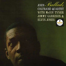 the album cover for John Coltrane - Ballads (Verve Essential Vinyl Series)