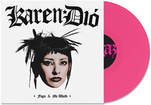 the album cover for Karen Dio - Fugaz & My World [Colored Vinyl]