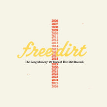 the album cover for Long Memory: 20 Years Of Free Dirt Records / Var - Long Memory: 20 Years Of Free Dirt Records / Var