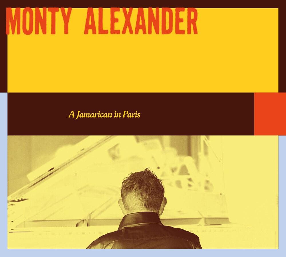 the album cover for Monty Alexander - Jamarican In Paris