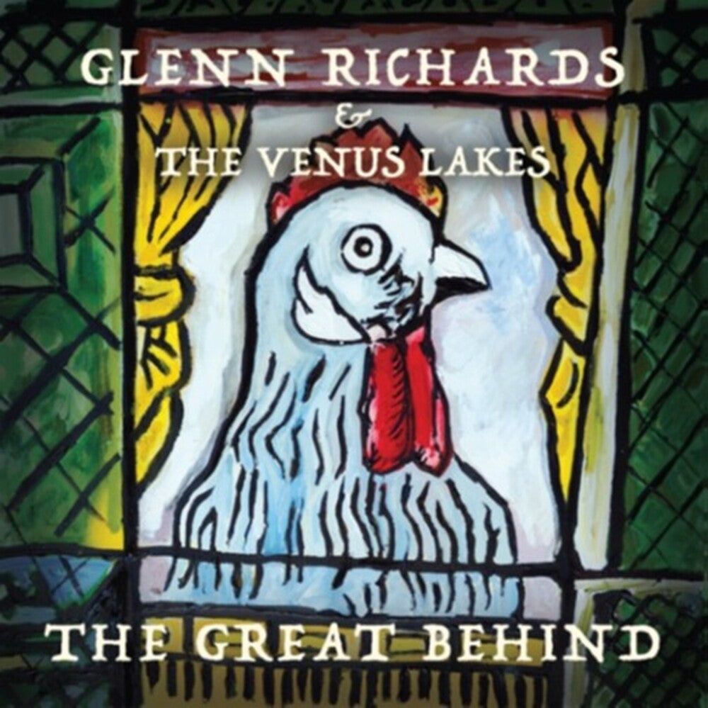 the album cover for Glenn Richards  & Venus Lakes - Great Behind