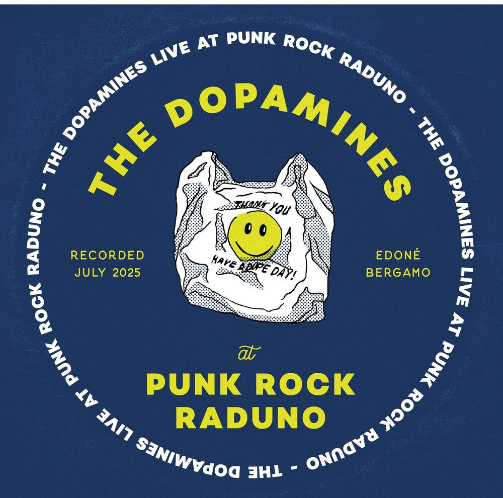 the album cover for Dopamines - Live At Punk Rock Raduno